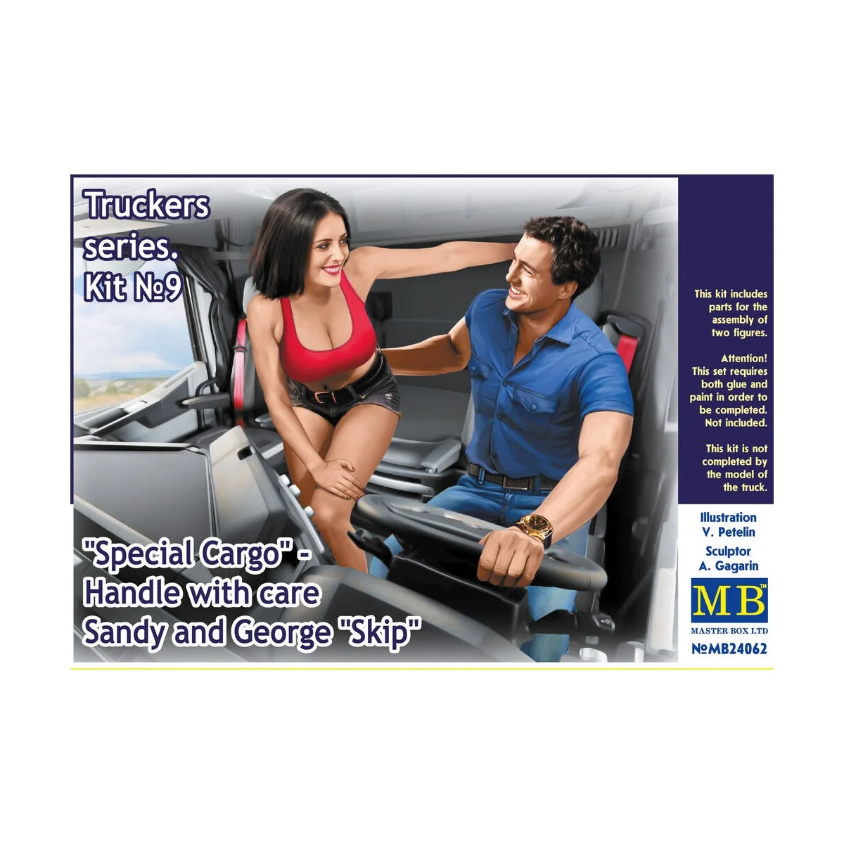 Truckers series"Special Cargo"Handle wit care!Sandy and George, 1/2...