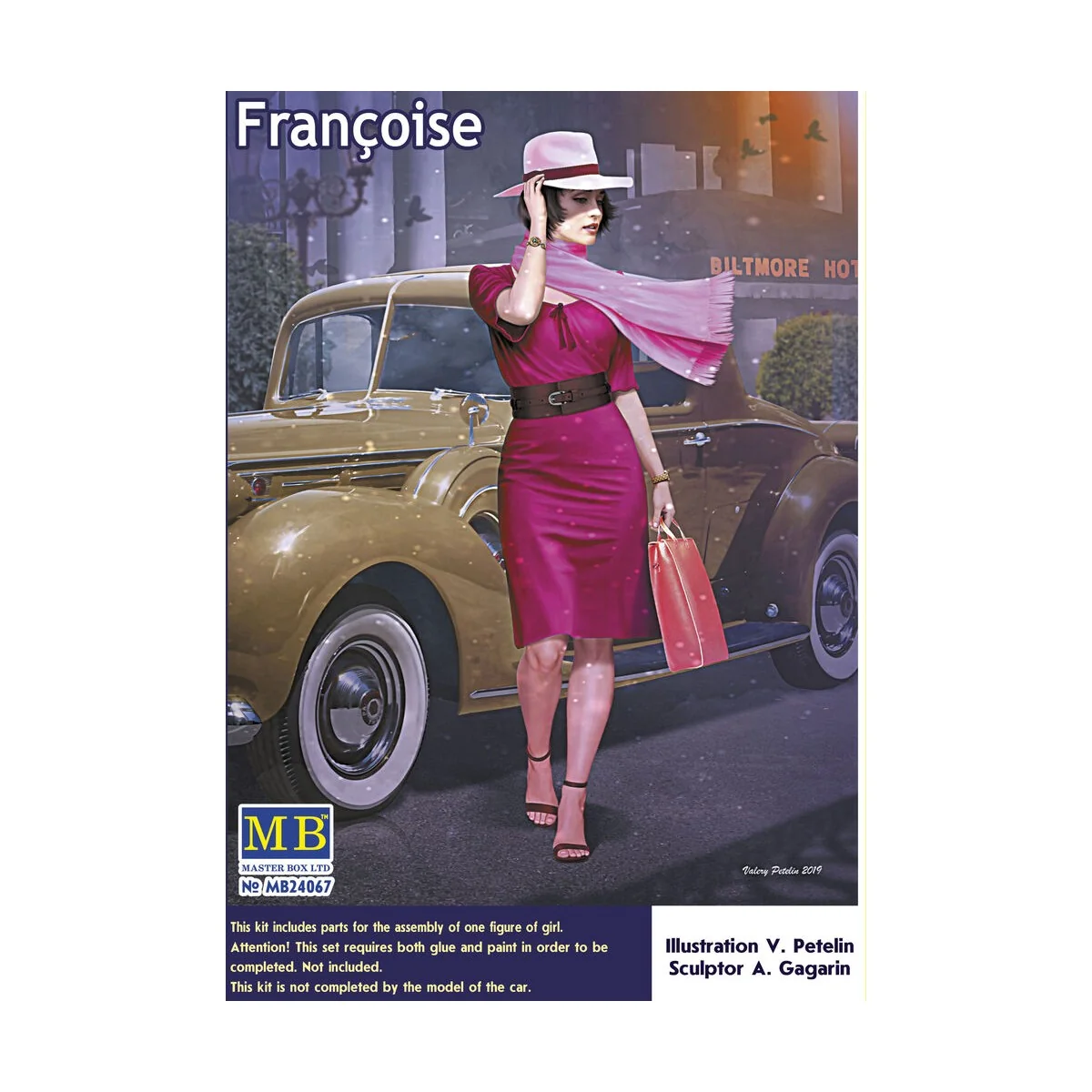 Dangerous Curves Series Francoise, 1/24 - Master Box Ltd. 24067