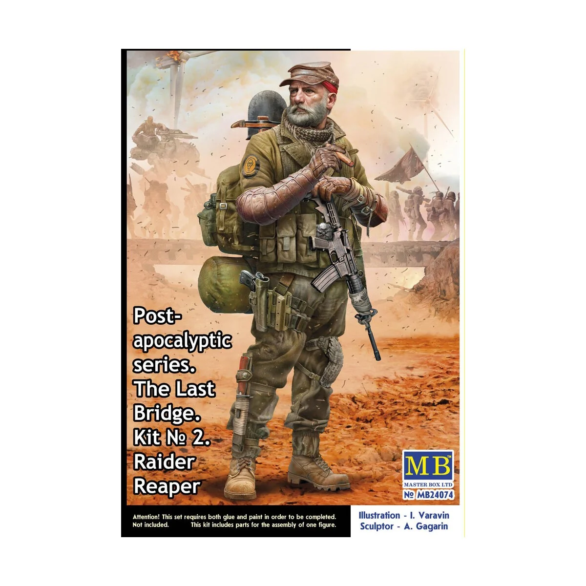Raider Reaper Pst-apocalyptic series. The Last Bridge. Kit No. 2, 1...