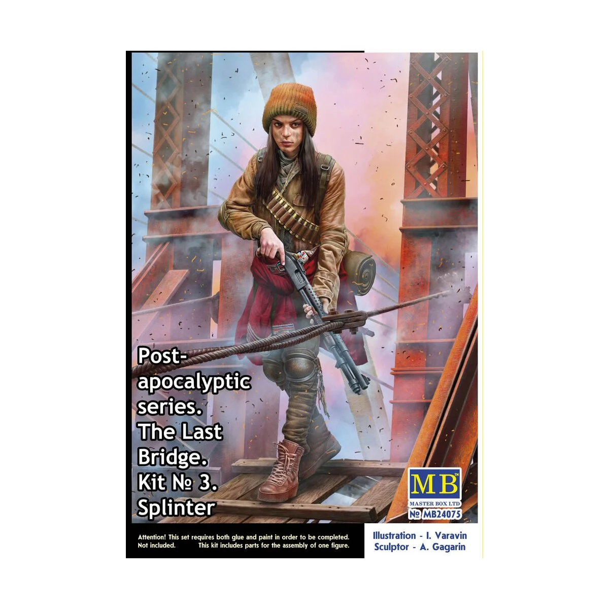 Splinter. Pst-apocalyptic series. The Last Bridge. Kit No.3, 1/24 -...