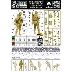 Raider Reaper Pst-apocalyptic series. The Last Bridge. Kit No. 2, 1... 2