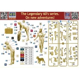 The Legendary 60's series. On new adventures!, 1/24 - Master Box Lt... 2