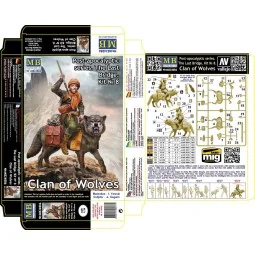 Post-apocalyptic series. The Last Bridge. Kit No. 8. Clan of Wolves... 2