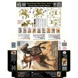 Greco-Persian Wars Series. Kit ? 4. Persian Heavy Cavalry Warrior, ...