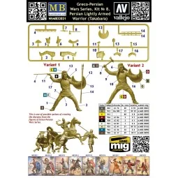 Persian Lightly Armed Warrior (Takabara) Greco-Persian Wars Series.... 2
