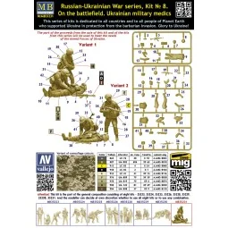 On the battlefield. Ukrainian military medics Russian-Ukrainian War... 2