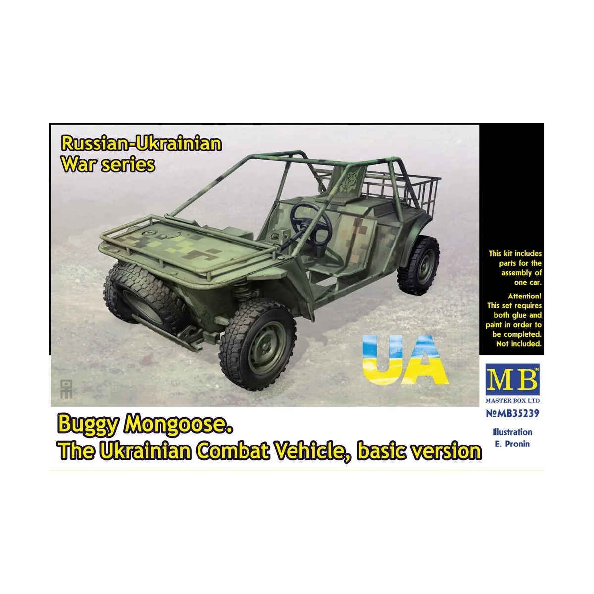 Buggy Mongoose. The Ukrainian Combat Vehicle, basic version, 1/35 -...