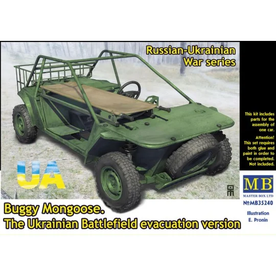Buggy Mongoose. The Ukrainian Battlefield evacuation version, 1/35 ...