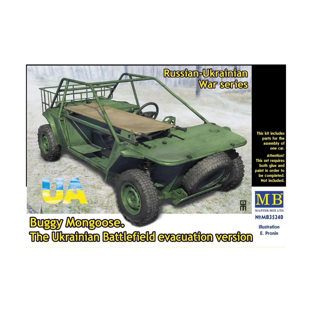 Buggy Mongoose. The Ukrainian Battlefield evacuation version, 1/35 ...