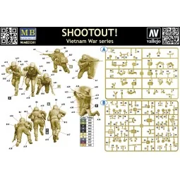 SHOOTOUT! Vietnam War series, 1/35 - Master Box Ltd. 35241 2