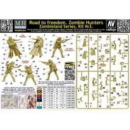 Road to freedom. Zombie Hunters. Zombieland series, Kit No. 3, 1/35... 2