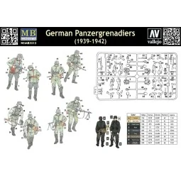 Deutsche Panzergrenadiere 1939-42, 1/35 - Master Box Ltd. 3513 2