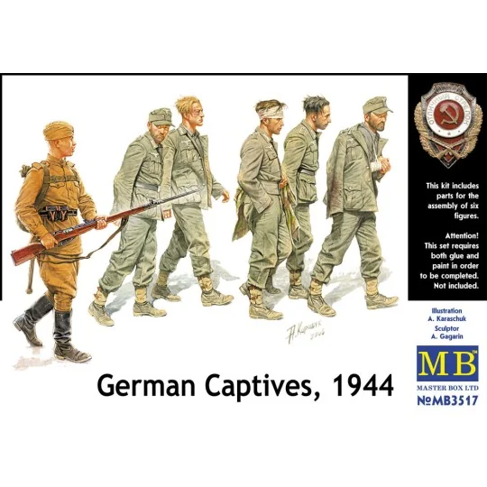 German Captives, 1/35 - Master Box Ltd. 3517