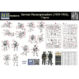 Deutsche Panzergrenadiere 1939-1942, 1/35 - Master Box Ltd. 3518 2