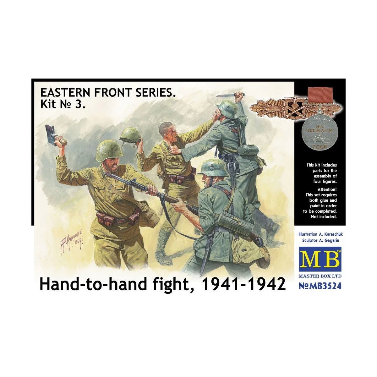 Hand to Hand Fight 1941-1942 Eastern Front Series, 1/35 - Master Bo...
