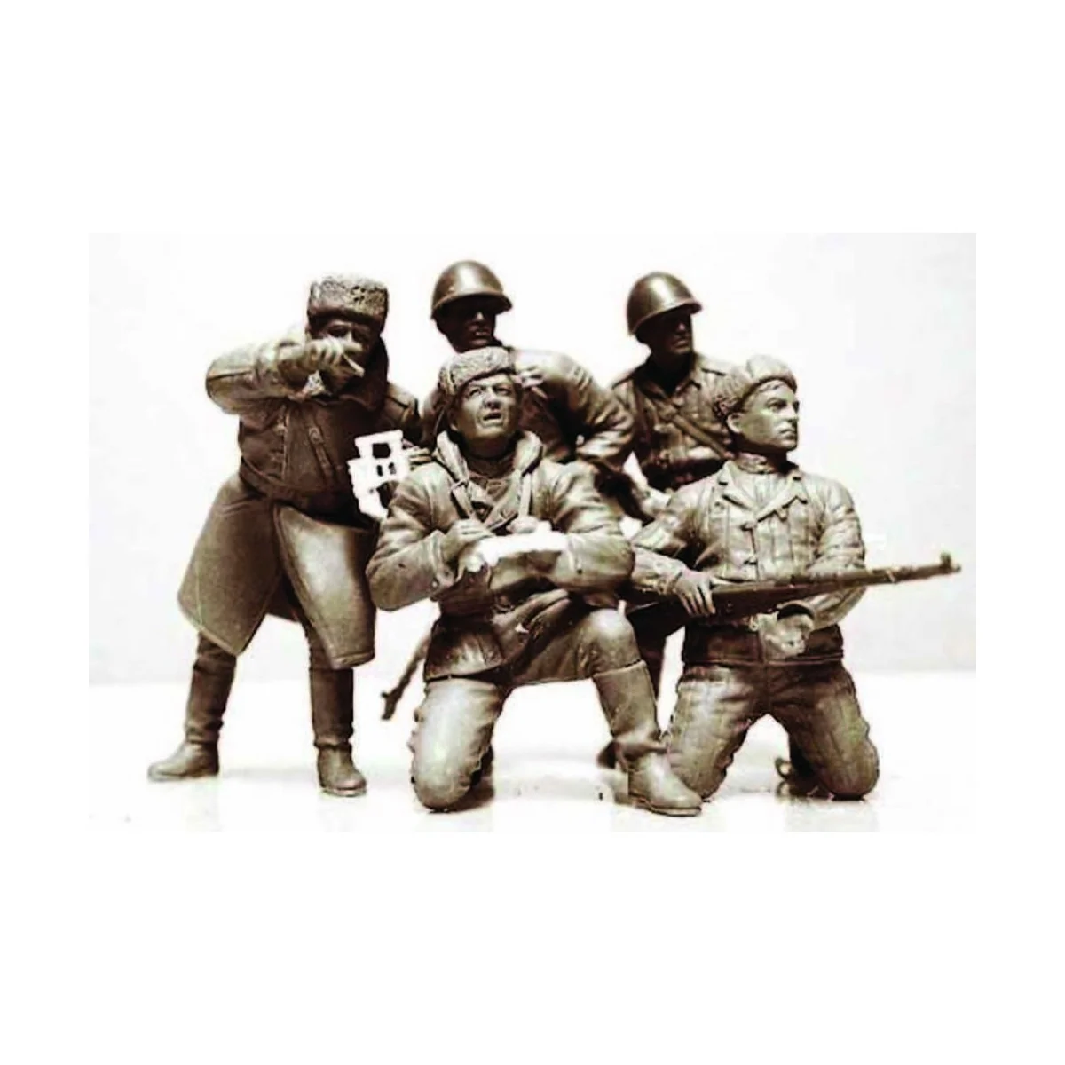 Russische Infanterie Korsun 1944 Photo for the Newspaper, 1/35 - Ma...