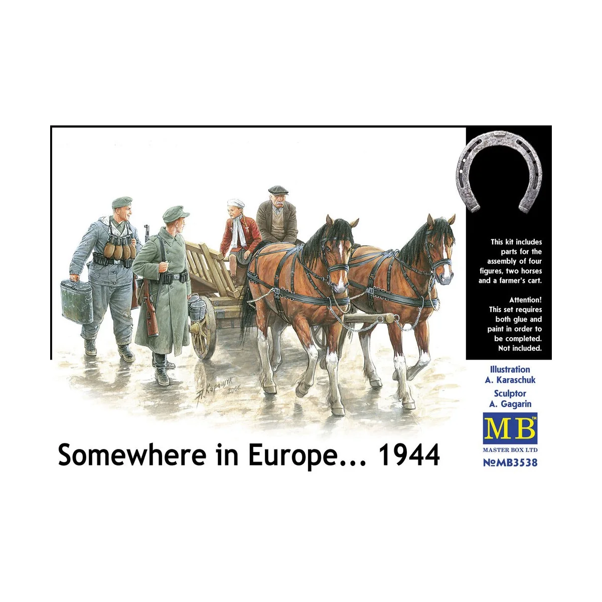 Somewhere in Europe 1944, 1/35 - Master Box Ltd. 3538