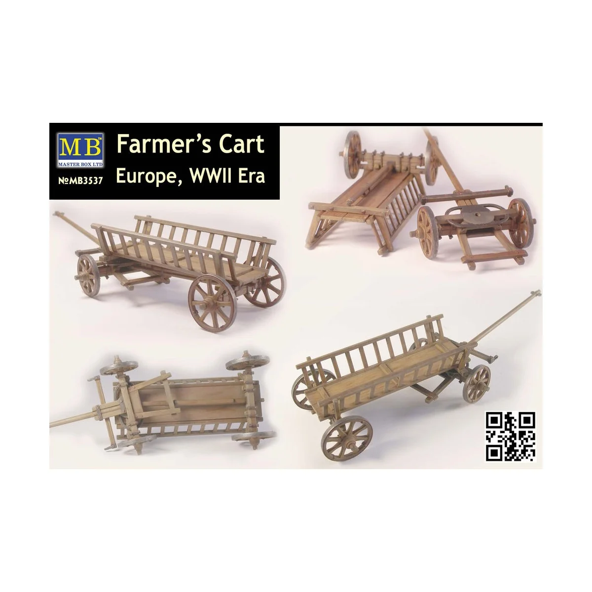Farmers Cart Europe WWII, 1/35 - Master Box Ltd. 3537