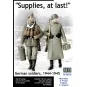 Supplies! german soldiers 2 figs, 1/35 - Master Box Ltd. 3553