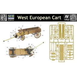 West European Cart, 1/35 - Master Box Ltd. 3562 2