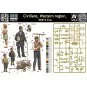 Civilians, Western region, WWII era, 1/35 - Master Box Ltd. 3567