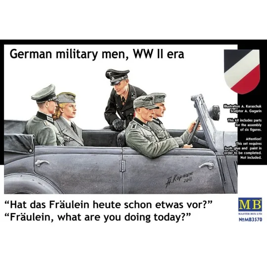 Fräulein, what are you doing today?, 1/35 - Master Box Ltd. 3570