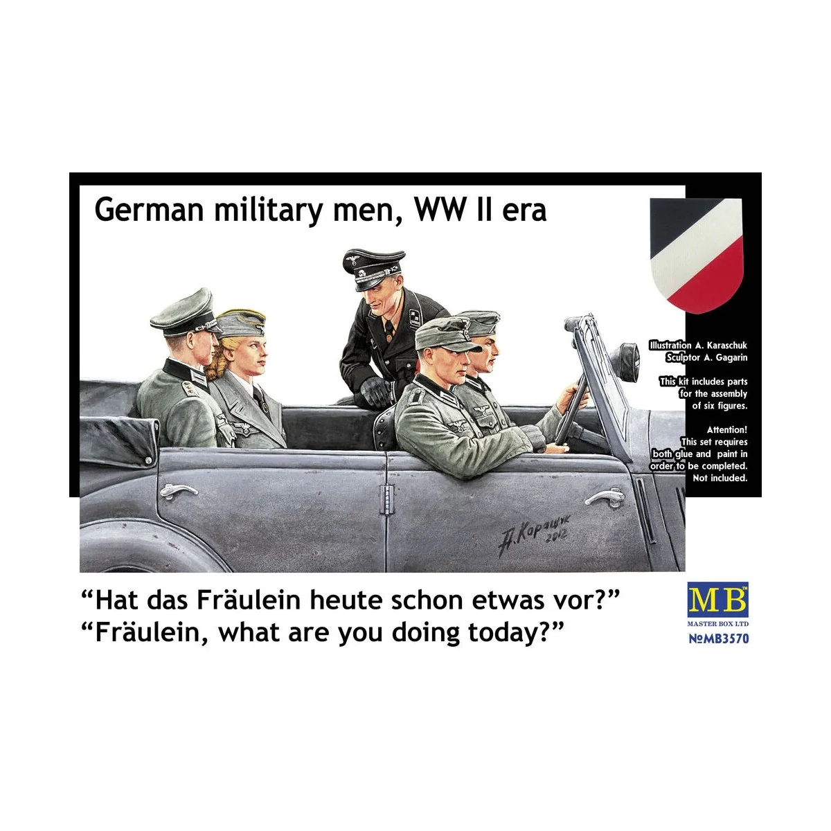 Fräulein, what are you doing today?, 1/35 - Master Box Ltd. 3570