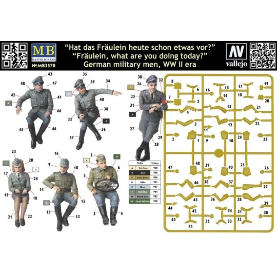 Fräulein, what are you doing today?, 1/35 - Master Box Ltd. 3570