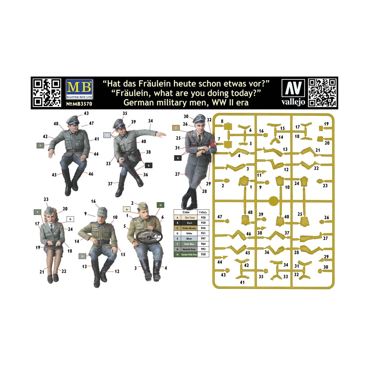 Fräulein, what are you doing today?, 1/35 - Master Box Ltd. 3570