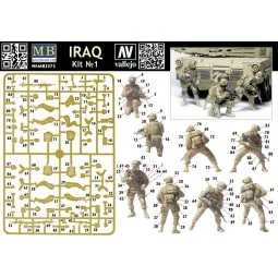 USMC Team Irak vol. 1, 1/35 - Master Box Ltd. 3575 2