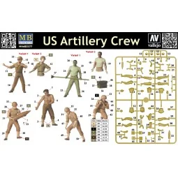 U.S. artillery crew, 1/35 - Master Box Ltd. 3577 2