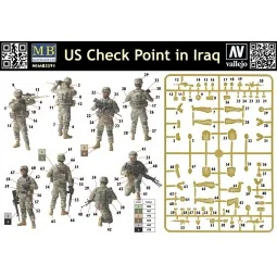 U.S. in Iraq, Checkpoint, 1/35 - Master Box Ltd. 3591 2