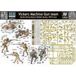 Vickers machine-gun crew, Desert battle, 1/35 - Master Box Ltd. 3597 2