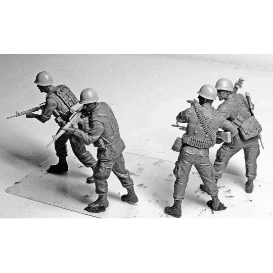 Jungle patrol, Vietnam War series, 1/35 - Master Box Ltd. 3595