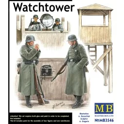 Watch Tower' w/4 figs, 1/35 - Master Box Ltd. 3546