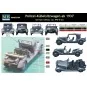Polizei-Kubelsitzwagen ab 1937 mil. car, 1/35 - Master Box Ltd. 35101