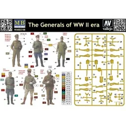 The Generals of WWII, 1/35 - Master Box Ltd. 35108 2