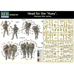 “Head for the “Huey”, Vietnam War series”, 1/35 - Master Box Ltd. 3... 2