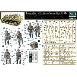 German infantry vehicle riders, 1/35 - Master Box Ltd. 35137 2