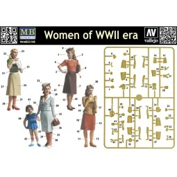Women of WWII, 1/35 - Master Box Ltd. 35148 2