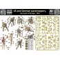U.S. and German paratroopers, South of Eu, 1/35 - Master Box Ltd. 3...