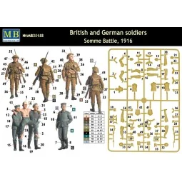 British and German soldiers, Somme Battle, 1/35 - Master Box Ltd. 3... 2