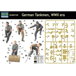 German tankmen, WWII era, 1/35 - Master Box Ltd. 35160 2