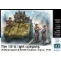 101th light company.US paratroopers and British tankmen, 1/35 - Mas...
