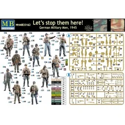Let´s stop them here" German military me, 1/35 - Master Box Ltd. 35162 2