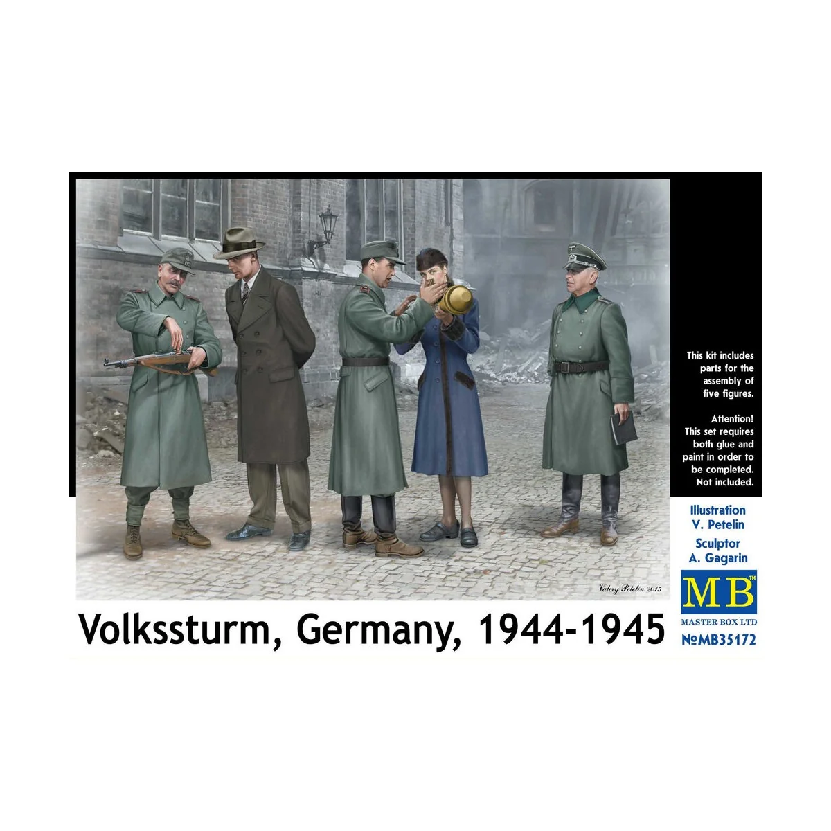 Volkssturm Germany, 1944-1945, 1/35 - Master Box Ltd. 35172