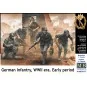 German infantry, WWII era. Early period, 1/35 - Master Box Ltd. 35177
