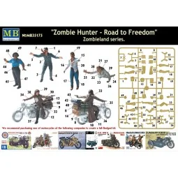 Zombie Hunter-Road to Freedom.Zombieland, 1/35 - Master Box Ltd. 35175 2