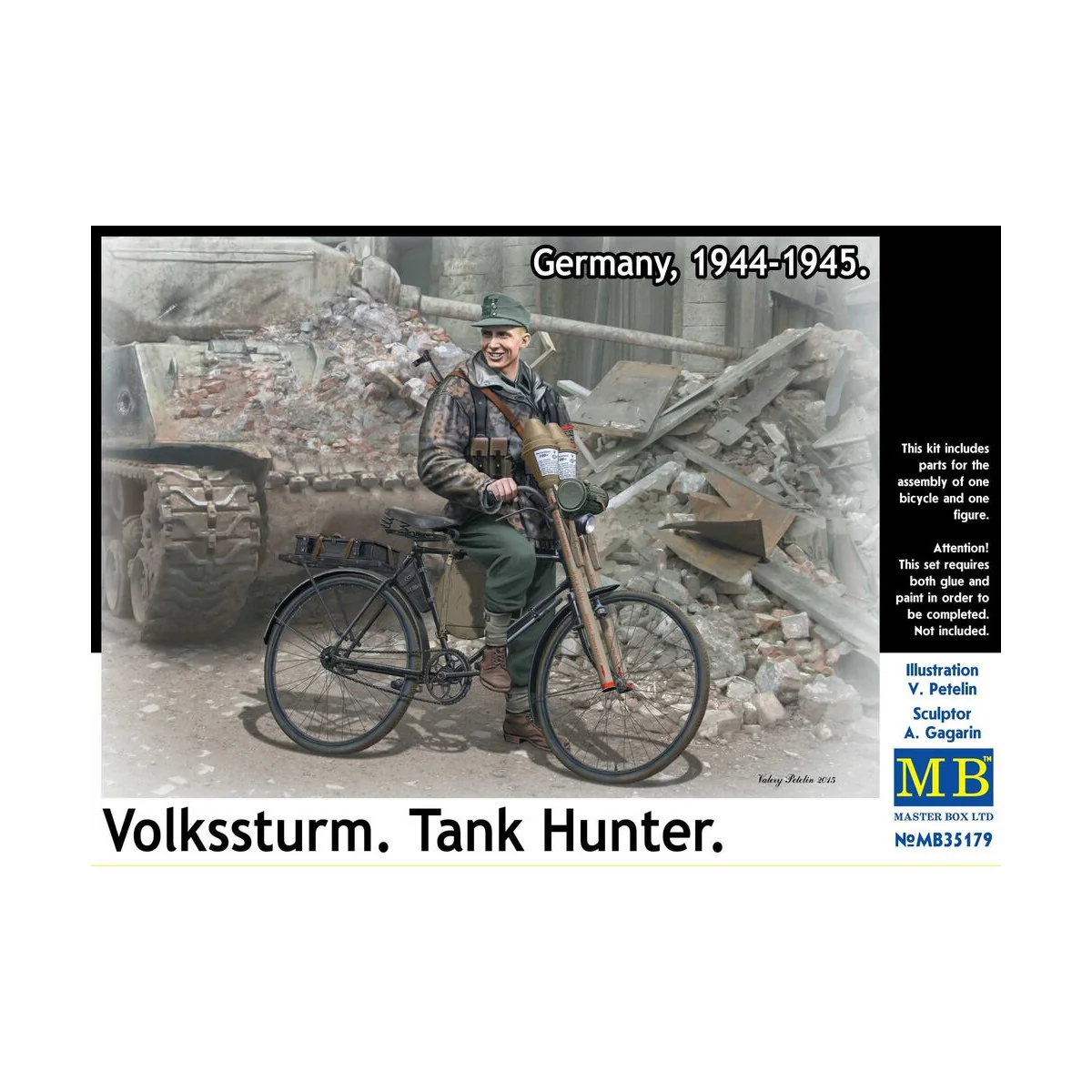 Volkssturm.Tank Hunter, 1944-1945, 1/35 - Master Box Ltd. 35179