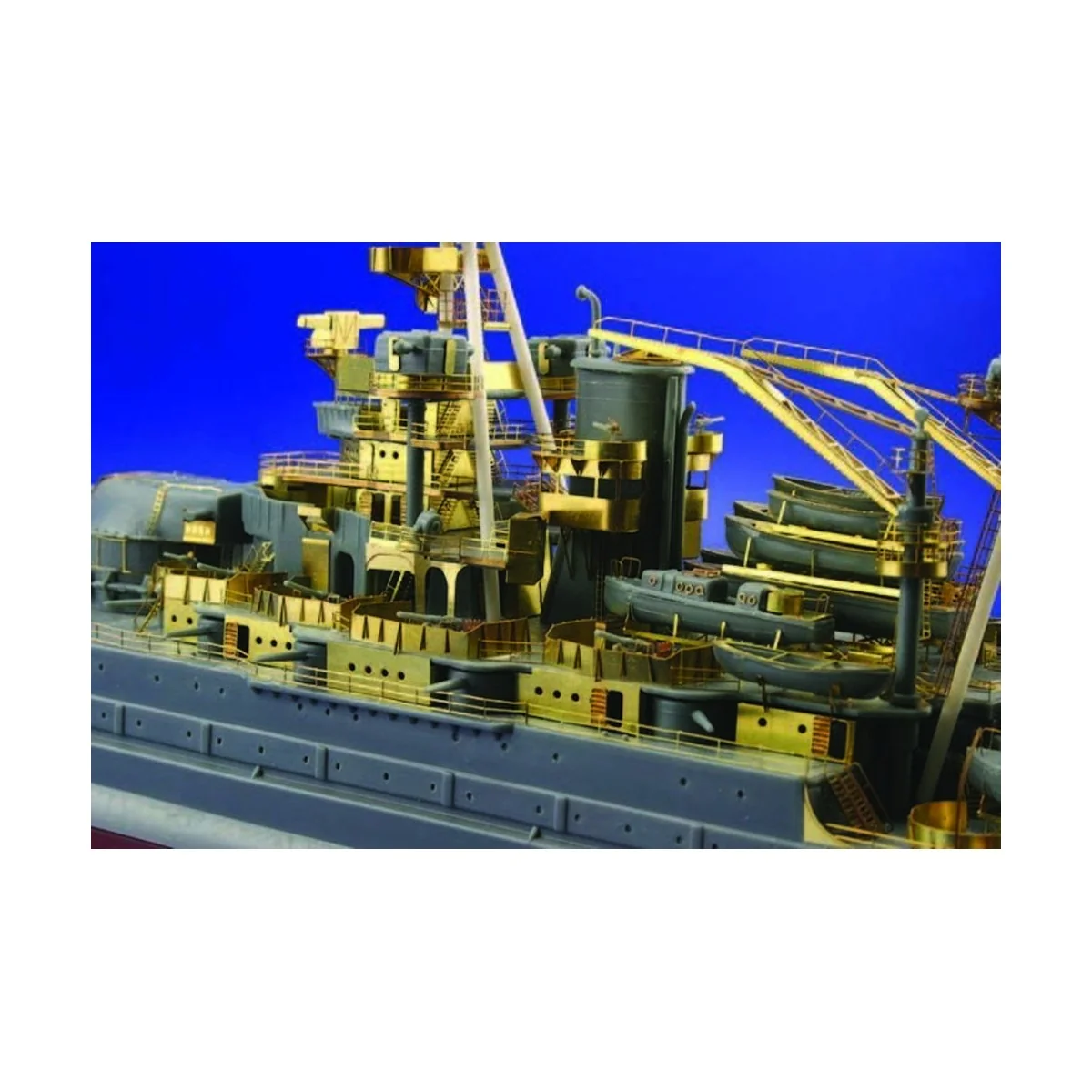 USS Arizona für Mini Hobby Models-Bausatz, 1/350 - Eduard Accessori... USS Arizona für Mini Hobby Models-Bausatz, 1/350 - Eduard Accessori...